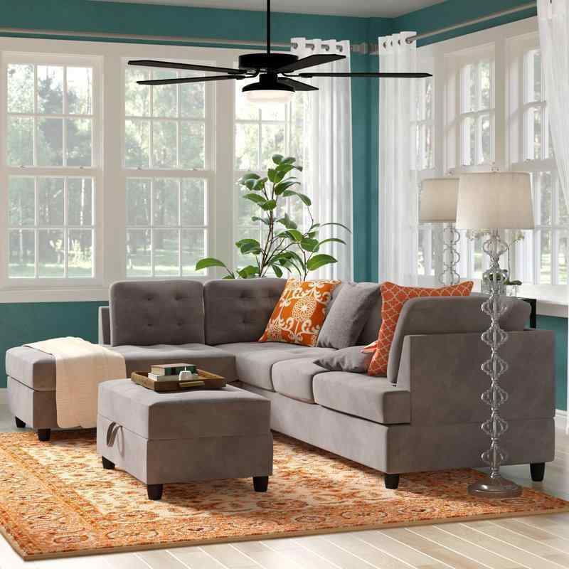 Feagin Sectional with Ottoman