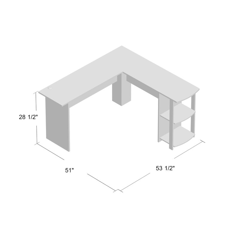 Salina L-Shape Desk