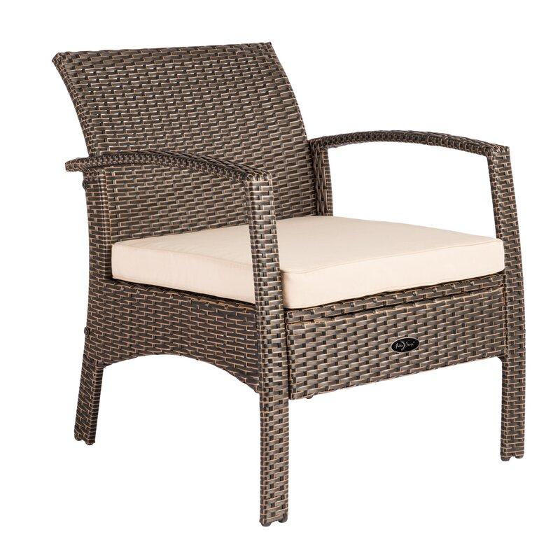 Bondi Outdoor Patio Chair with Cushion