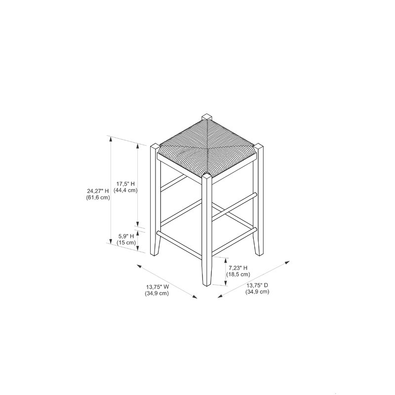 Tenney 3 Piece Counter Height Dining Set