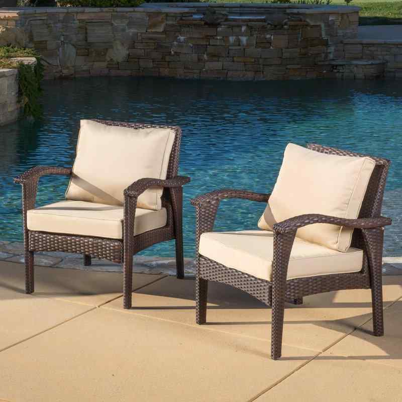 Hagler Patio Chair with Cushion