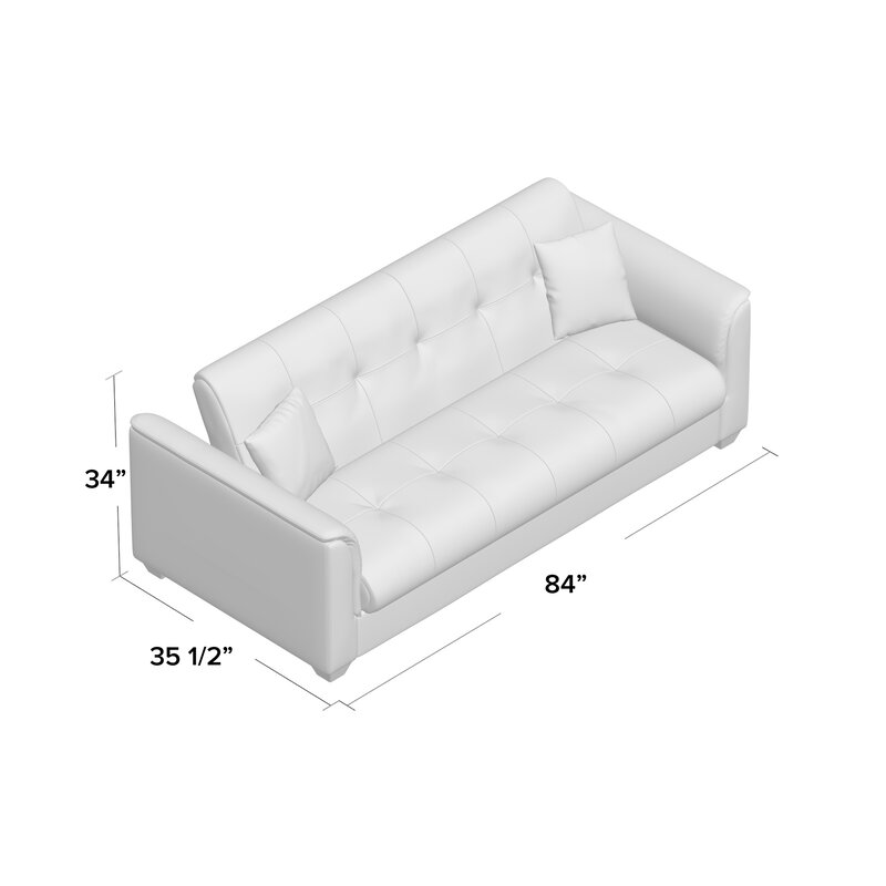 Brick Champion Convertible Sofa