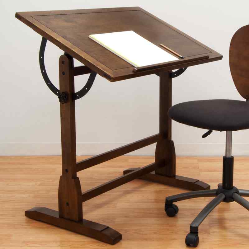 Solid Wood Drafting Table