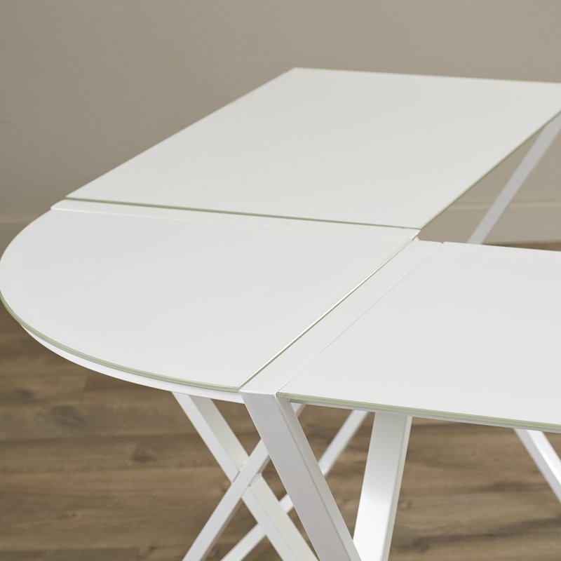 Ferro Glass L-Shape desk